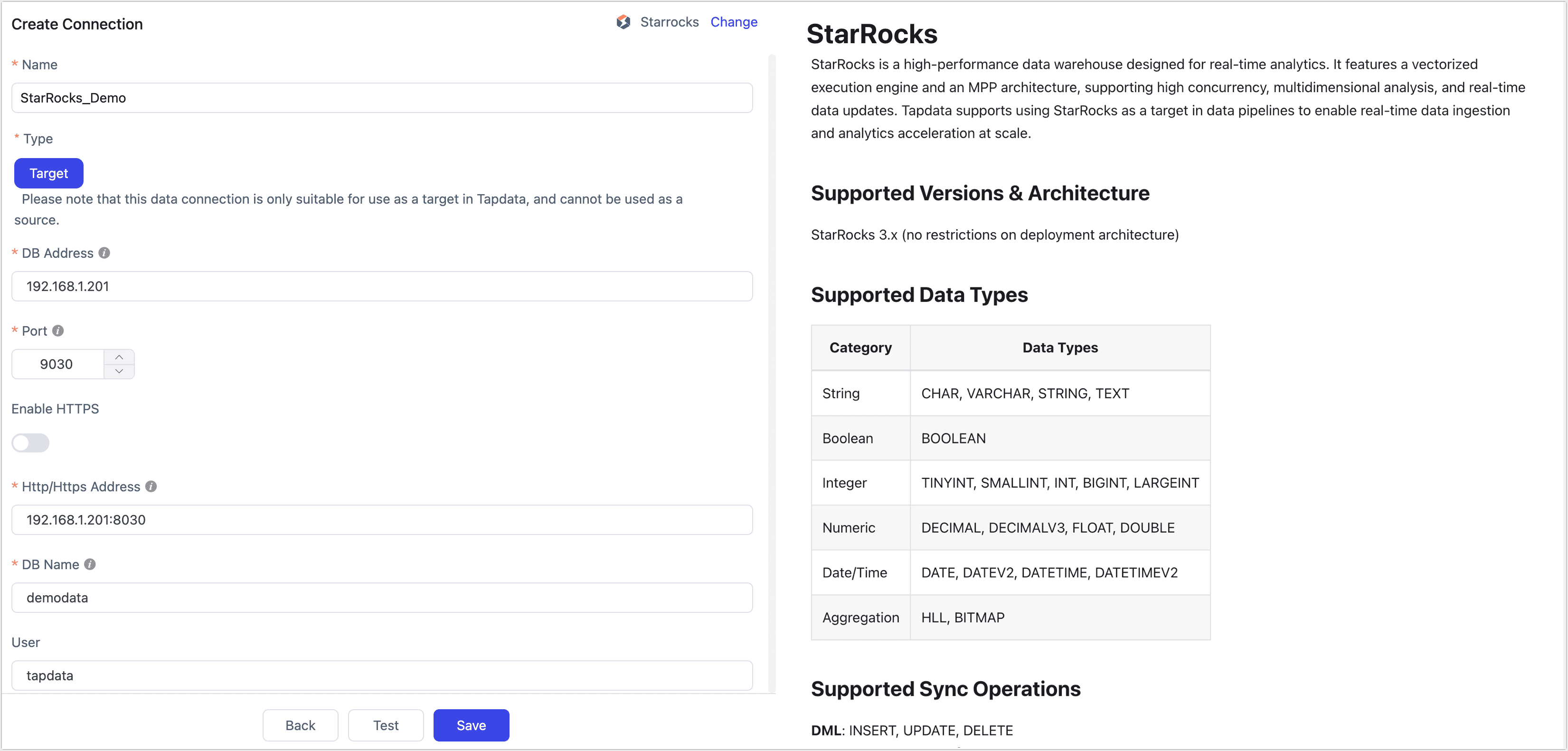 Connect to StarRocks