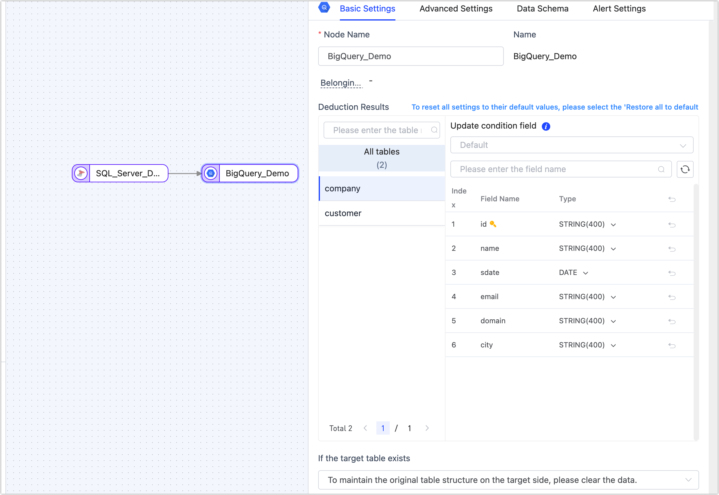 Preview Data Structure